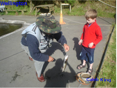 Fishing at Wellington